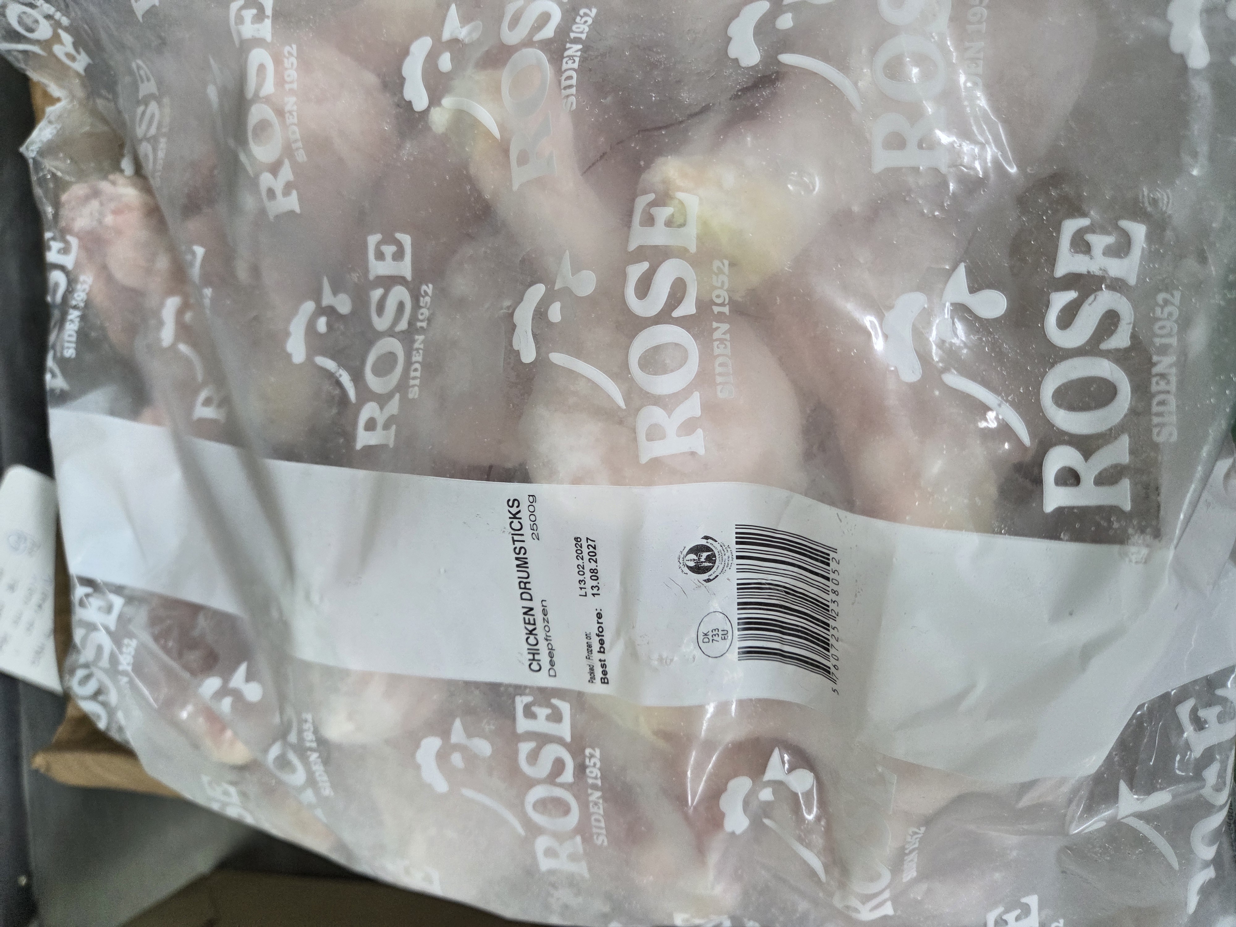 덴마크산 할랄 닭북채(Chicken drumstick) 2.5Kg